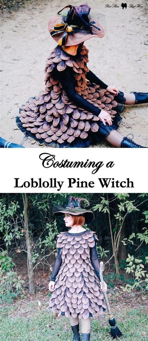 Pine witch costume